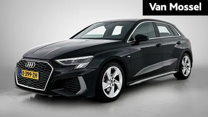 Occasion Audi A3 Sportback S-Line 150 PK (110 kW) 2021 Zwart Hatchback