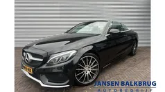 Zwart Gebruikt 2017 Mercedes C220 Premium Plus Cabriolet | € 24.990 (Goede deal)