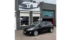 Zwart (metallic) Gebruikt 2018 Ford Fiesta Titanium Hatchback | € 9.995 (Goede deal)