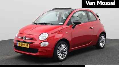 Occasion Fiat 500C Young 69 PK (50 kW) 2020 Rood Cabriolet