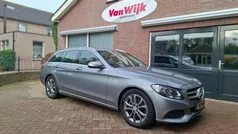 Grijs, metallic lak Gebruikt 2015 Mercedes 200 Prestige Stationwagen | € 8.500 (Eerlijke prijs)