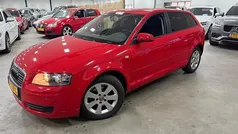 Rood Gebruikt 2007 Audi A3 Sportback Attraction Hatchback | € 5.499 (Eerlijke prijs)