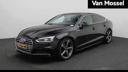 Zwart Occasion 2019 Audi A5 Sportback S-Line Hatchback | € 26.900 (Goede deal)