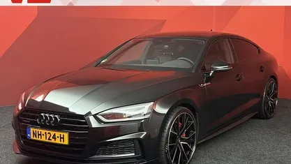 Zwart Gebruikt 2017 Audi A5 Sportback S-Line Hatchback | € 24.900 (Eerlijke prijs)