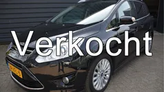 Zwart, metallic lak Gebruikt 2012 Ford Grand C-Max Titanium MPV | € 7.950 (Eerlijke prijs)