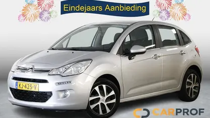 Grijs Gebruikt 2016 Citroën C3 PureTech Hatchback | € 8.835 (Eerlijke prijs)
