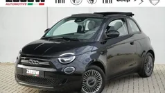 Zwart Gebruikt 2022 Fiat 500e Icon Cabriolet | € 21.900 (Eerlijke prijs)