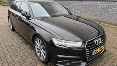 Zwart Gebruikt 2016 Audi A6 S-Line Stationwagen | € 18.950 (Eerlijke prijs)