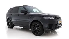 Santorini black (zwart metallic) Gebruikt 2019 Land Rover Range Rover Sport HSE Dynamic SUV | € 45.445 (Eerlijke prijs)