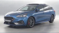 Blauw Gebruikt 2019 Ford Focus ST Stationwagen | € 27.950 (Goede deal)