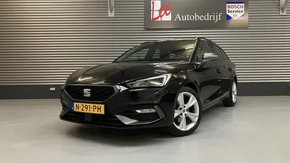 Occasion Seat Leon Business 2021 Zwart Stationwagen