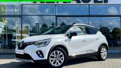 Twotone blanc nacré / noir étoilé qnc+gne (wit metallic) Gebruikt 2021 Renault Captur Intens SUV | € 21.950 (Eerlijke prijs)