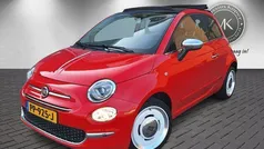 Rood Gebruikt 2017 Fiat 500C Lounge Cabriolet | € 10.945 (Eerlijke prijs)