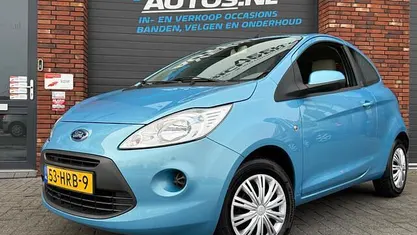 Blauw (metallic) Occasion 2009 Ford Ka Trend Hatchback | € 2.995 (Eerlijke prijs)