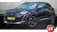 Zwart Gebruikt 2021 Peugeot 2008 Allure SUV | € 21.400 (Eerlijke prijs)
