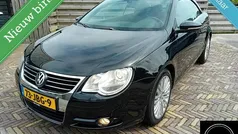 Zwart Gebruikt 2009 VW Eos Highline Cabriolet | € 2.999 (Goede deal)