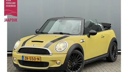 Occasion Mini Cooper S Cabriolet 176 PK (129 kW) 2009 Geel Cabriolet