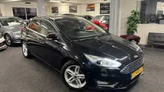 Zwart Gebruikt 2018 Ford Focus Titanium Hatchback | € 6.995 (Eerlijke prijs)