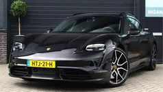 Zwart Gebruikt 2023 Porsche Taycan Sport Turismo Sedan | € 99.950 (Super prijs)