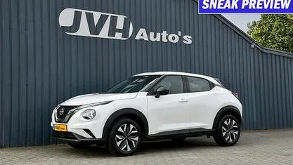 Wit Gebruikt 2023 Nissan Juke Acenta SUV | € 19.850 (Super prijs)