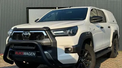 Occasion Toyota HiLux Premium 204 PK (150 kW) 2021 Wit Pickup
