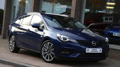 Occasion Opel Astra Edition 111 PK (81 kW) 2019 Blauw Stationwagen