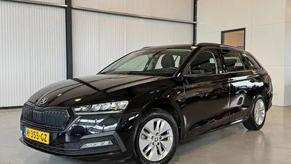 Occasion Skoda Octavia Ambition 110 PK (80 kW) 2022 Zwart Stationwagen
