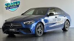Blauw Gebruikt 2022 Mercedes C180 AMG line Sedan | € 41.145 (Goede deal)