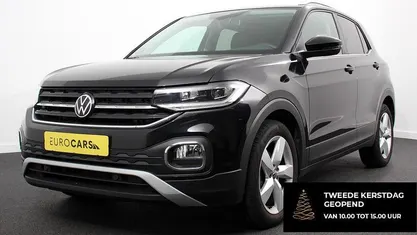 Zwart Gebruikt 2021 VW T-Cross Style SUV | € 21.390 (Goede deal)