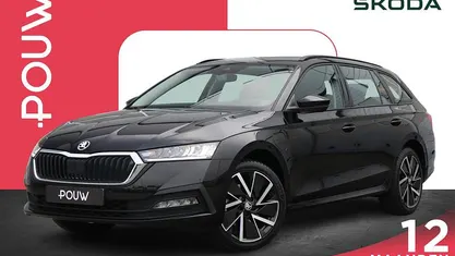 Occasion Skoda Octavia Business Line 204 PK (150 kW) 2022 Zwart Stationwagen