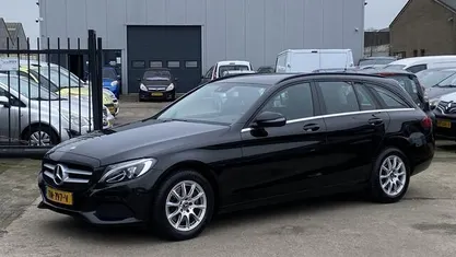 Occasion Mercedes C200 Premium 136 PK (100 kW) 2017 Zwart, metallic lak Stationwagen