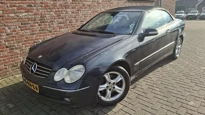 Occasion Mercedes CLK200 Avantgarde 163 PK (119 kW) 2005 Zwart Cabriolet