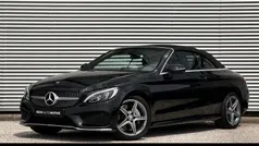 Gebruikt 2017 Mercedes C180 AMG line Cabriolet | € 31.490 (Eerlijke prijs)