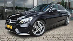 Zwart Gebruikt 2018 Mercedes C180 AMG Sedan | € 20.900 (Goede deal)