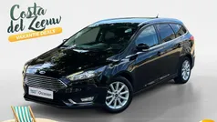 Zwart Gebruikt 2016 Ford Focus Titanium Stationwagen | € 9.995 (Eerlijke prijs)