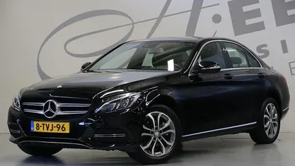 Occasion Mercedes C200 Ambition 184 PK (135 kW) 2014 Zwart Sedan