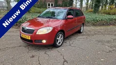 Rood Gebruikt 2008 Skoda Fabia Stationwagen | € 1.275 (Goede deal)