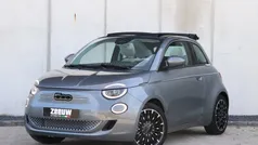 Grijs Gebruikt 2021 Fiat 500e La Prima Cabriolet | € 24.900 (Eerlijke prijs)
