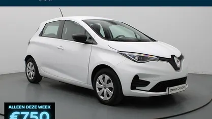 Wit Gebruikt 2021 Renault Zoe Life Hatchback | € 13.290 (Eerlijke prijs)
