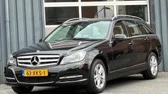 Zwart Gebruikt 2012 Mercedes C180 Avantgarde Stationwagen | € 9.950 (Goede deal)