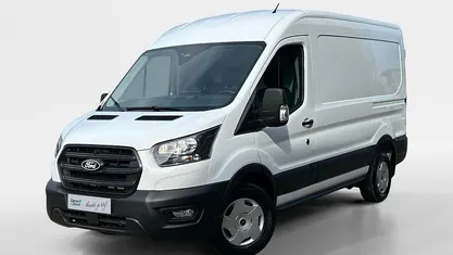 Frozen white Occasion 2024 Ford Transit Trend Van | € 36.995 (Goede deal)