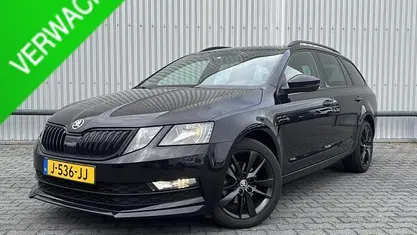 Occasion Skoda Octavia Business Line 150 PK (110 kW) 2020 Zwart Stationwagen
