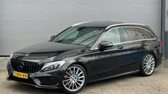 Zwart Gebruikt 2017 Mercedes C350 AMG line Stationwagen | € 19.990 (Eerlijke prijs)