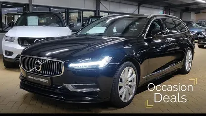 Zwart Gebruikt 2020 Volvo V90 Inscription Stationwagen | € 19.995 (Eerlijke prijs)