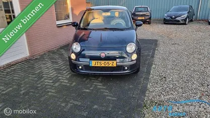 Blauw (metallic) Occasion 2014 Fiat 500 Lounge Hatchback | € 5.700 (Goede deal)