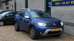 Blauw, metallic lak Gebruikt 2021 Dacia Duster Prestige SUV | € 16.990