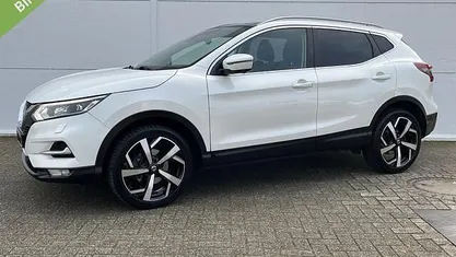 Wit Occasion 2021 Nissan Qashqai Tekna+ SUV | € 23.735 (Eerlijke prijs)