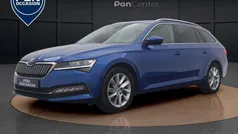 Blauw, metallic lak Gebruikt 2023 Skoda Superb Business Line Stationwagen | € 31.950 (Super prijs)
