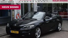 Zwart Gebruikt 2017 BMW 220 M Sport Cabriolet | € 24.950 (Eerlijke prijs)