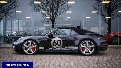 Occasion Porsche 911 Sport 451 PK (331 kW) 2020 Zwart (metallic) Cabriolet